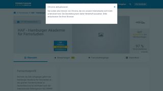 
                            5. HAF - Hamburger Akademie für Fernstudien - 802 Bewertungen zum ...