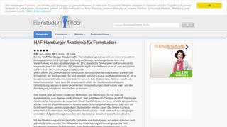 
                            11. HAF Hamburger Akademie für Fernstudien - Fernstudiumfinder.com