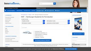 
                            5. HAF - Hamburger Akademie für Fernstudien - Kurse, Kosten & Info's ...