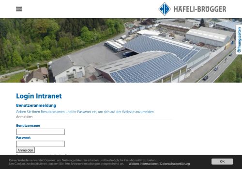 
                            13. Häfeli-Brügger: Login Intranet - Klingnau