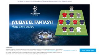 
                            2. Haga su equipo del Fantasy Football - UEFA Champions League ...