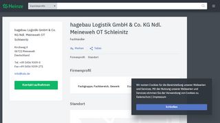 
                            3. hagebau Logistik GmbH & Co. KG Ndl. Meineweh OT Schleinitz - Heinze