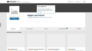 
                            8. Hagen Law School | Praktika, Stellenangebote und Bewertungen für ...