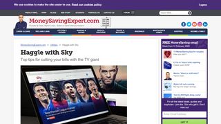 
                            5. Haggle with Sky: Deals for existing customers - Money Saving Expert