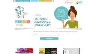 
                            8. Hai perso username e password? - Diana Web