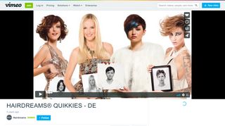 
                            11. HAIRDREAMS® QUIKKIES - DE on Vimeo