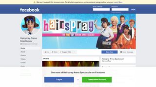 
                            5. Hairspray Arena Spectacular - Home | Facebook