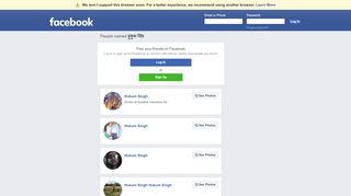 
                            11. हुकुम सिंह प्रोफाइल्स - Facebook