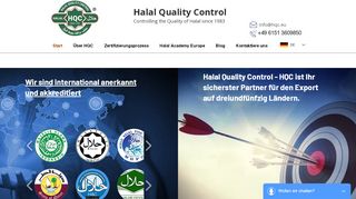 
                            3. Halal Quality Control | HQC | Halal-Zertifizierung | Deutschland |