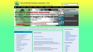 
                            4. Halaman Resmi - PNJ - Politeknik Negeri Jakarta | PNJ