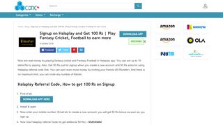 
                            11. Halaplay referral code, Sign up offer - Get 100 Rs on Signup - HexCode