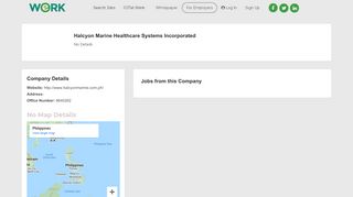 
                            13. Halcyon Marine Healthcare Systems Incorporated - WeRK PH