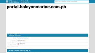 
                            8. Halcyon Marine iCMS : Login - portal.halcyonmarine.com.ph