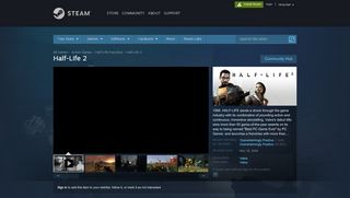 
                            8. Half-Life 2 on Steam