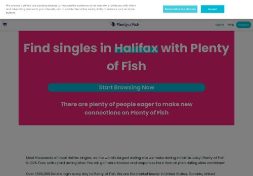 
                            1. Halifax Dating - Halifax singles - Halifax chat at POF.com™