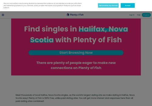 
                            7. Halifax, Nova Scotia singles - POF.com