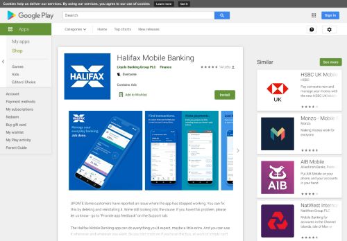 
                            6. Halifax: the banking app that gives you extra - Apps on Google Play