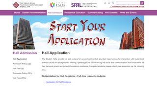 
                            3. Hall Application - PolyU