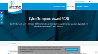
                            7. Hall of Fame: Alle CyberChampions auf einen Blick