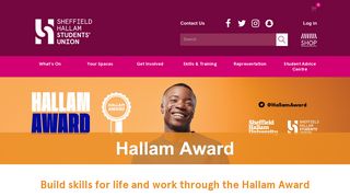 
                            7. Hallam Award - Sheffield Hallam Students' Union