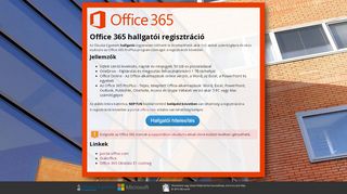 
                            9. Hallgatói Office 365