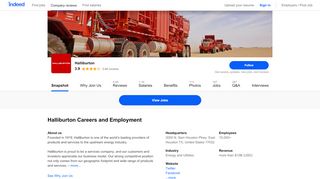 
                            9. Halliburton Careers and Employment | Indeed.com
