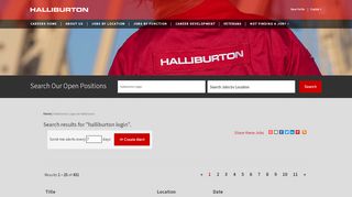 
                            3. Halliburton Login - Halliburton Jobs