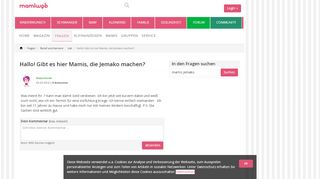 
                            12. Hallo! Gibt es hier Mamis, die Jemako machen? - Mamiweb.de