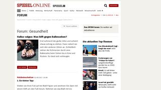 
                            11. Hallux valgus: Was hilft gegen Ballenzehen? - Forum SPIEGEL ONLINE