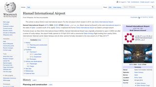 
                            3. Hamad International Airport - Wikipedia