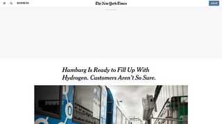 
                            12. Hamburg Is Ready to Fill Up With Hydrogen. Customers ...