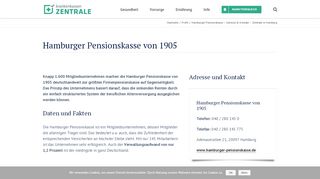 
                            5. ▷ Hamburger Pensionskasse - Adresse & Kontakt - Zentrale in ...