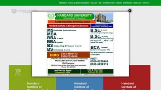 
                            9. Hamdard University – In Pursuit of Excellence.