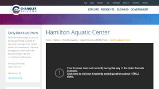
                            12. Hamilton Aquatic Center | City of Chandler
