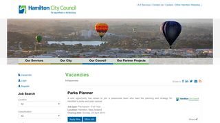 
                            8. Hamilton City Council: Vacancies