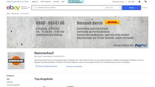 
                            9. Hammerkauf | eBay Shops