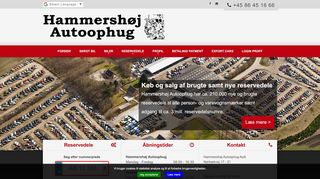 
                            10. Hammershøj Autoophug: Brugte reservedele | Export Cars | Eksport ...