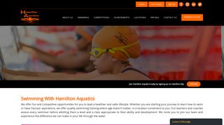 
                            7. Hammy's Learn To Swim Programme - Hamilton Aquatics