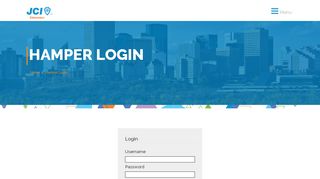 
                            5. Hamper Login - JCI Edmonton