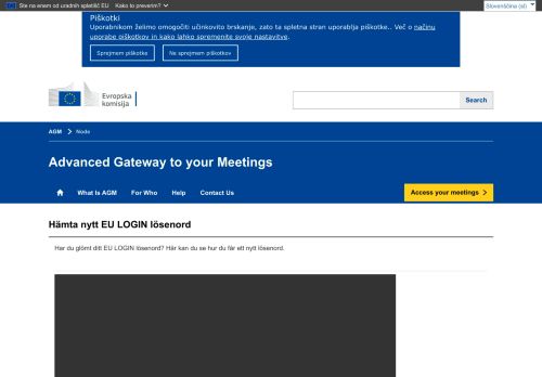 
                            9. Hämta nytt EU LOGIN lösenord - European Commission