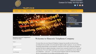 
                            2. Hancock Telephone