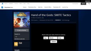 
                            8. Hand of the Gods: SMITE Tactics on PS4 | Official PlayStation™Store UK