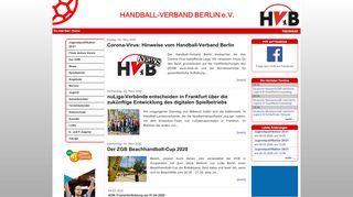 
                            12. Handball-Verband Berlin: Home