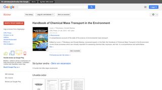 
                            13. Handbook of Chemical Mass Transport in the Environment