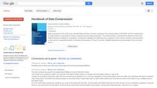 
                            8. Handbook of Data Compression