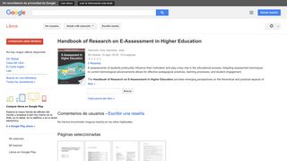 
                            12. Handbook of Research on E-Assessment in Higher Education