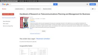 
                            11. Handbook of Research on Telecommunications Planning and Management ...