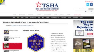 
                            11. Handbook of Texas | Texas State Historical Association (TSHA)