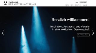 
                            3. Handelsblatt – Der Wirtschaftsclub – Gegründet für unsere ...