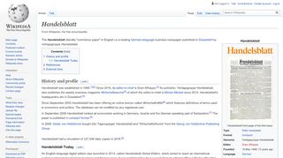 
                            9. Handelsblatt – Wikipedia